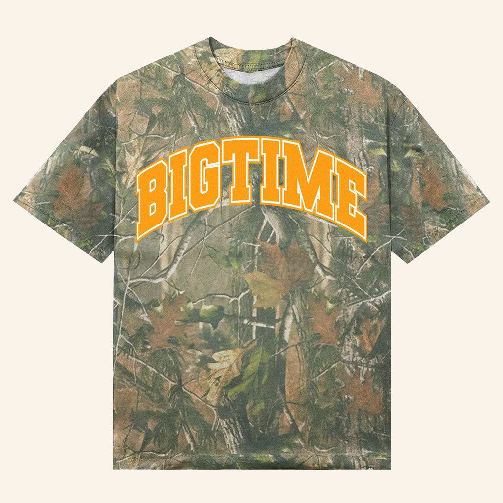 Bigtime Merch Camo T-Shirt Best Gifts For Boyfriend Bigtime Merch Camo T-Shirt Best Gifts For Boyfriend