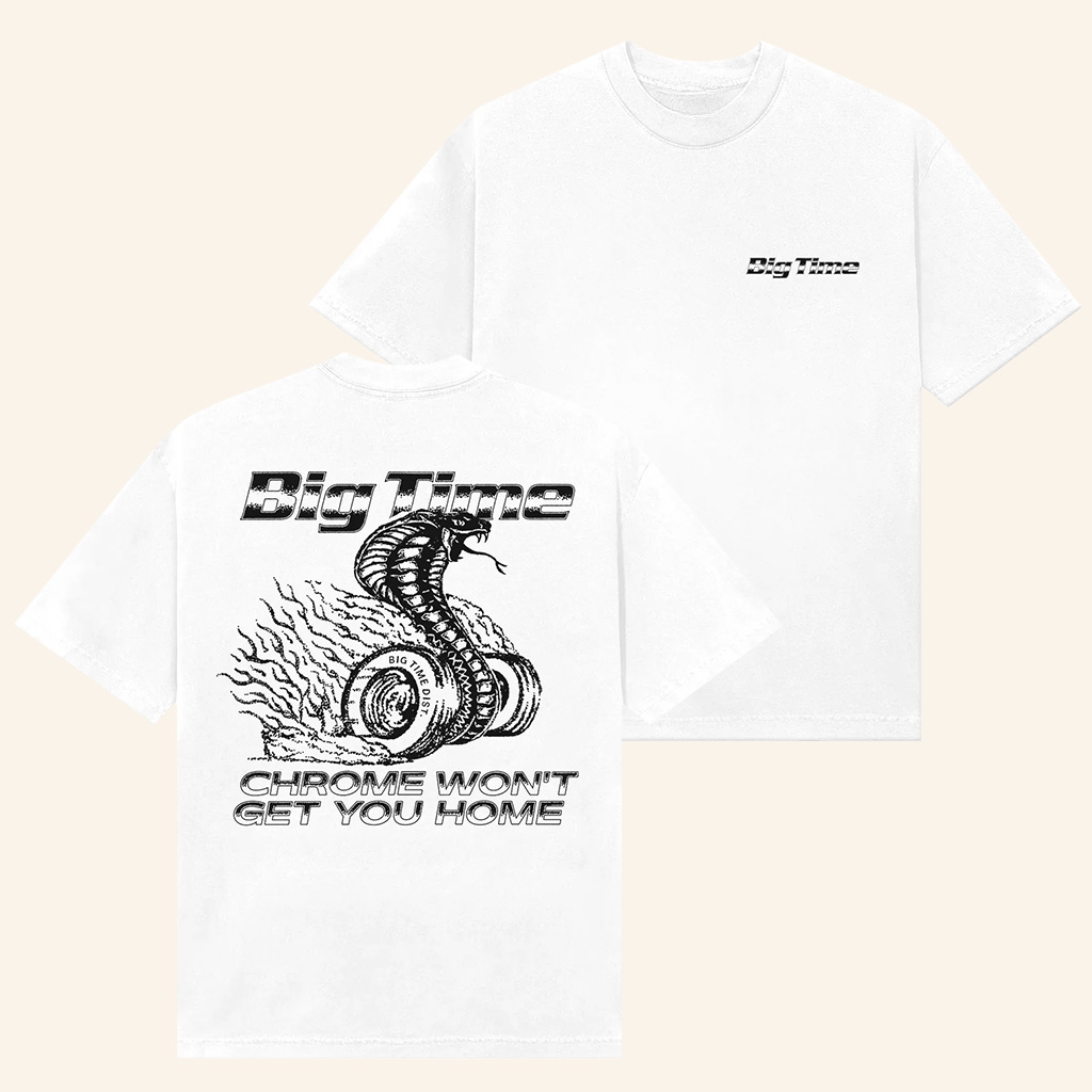 BigTime Merch Chrome Won't Get You Home T-Shirt Christmas Present Ideas For Boyfriend BigTime Merch Chrome Won't Get You Home T-Shirt Christmas Present Ideas For Boyfriend