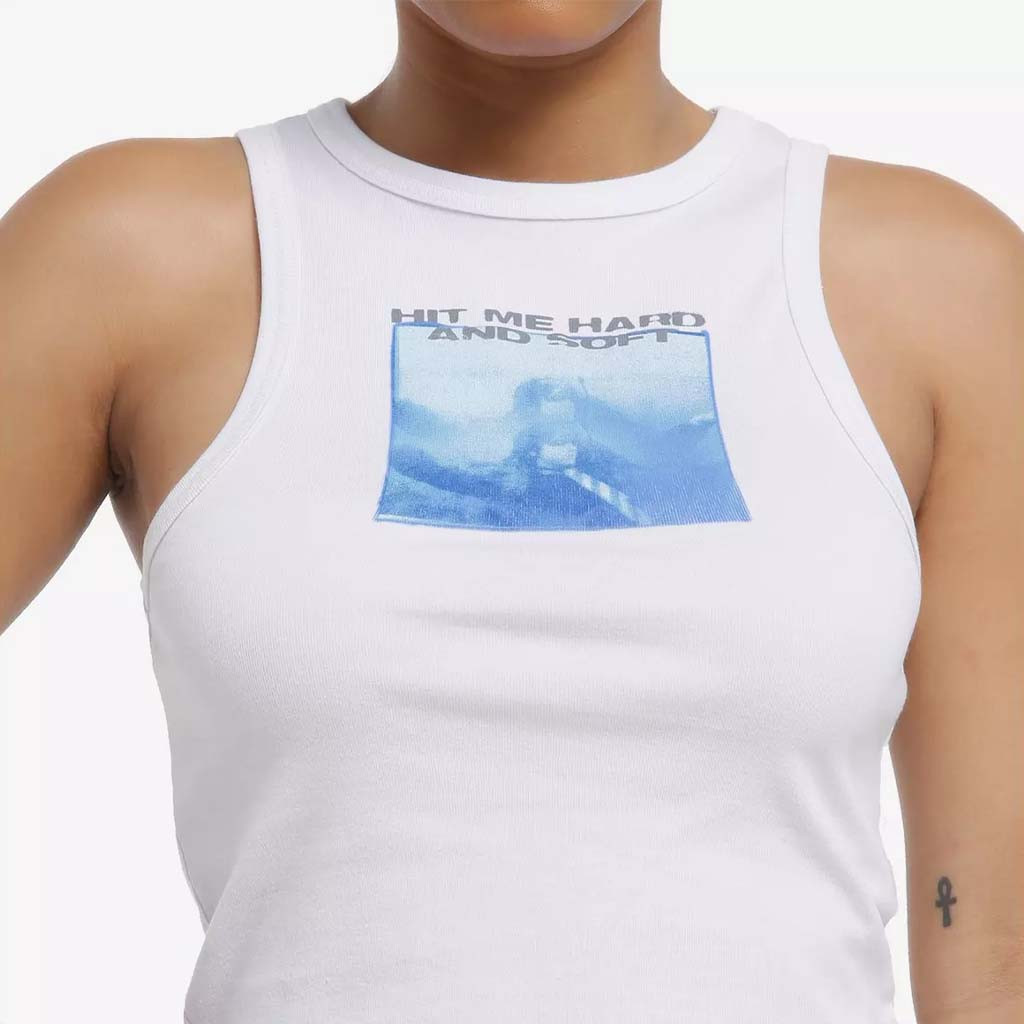 Billie Eilish Hit Me Hard And Soft Girls Crop Tank Top Billie Eilish Merch Gifts For Sister
