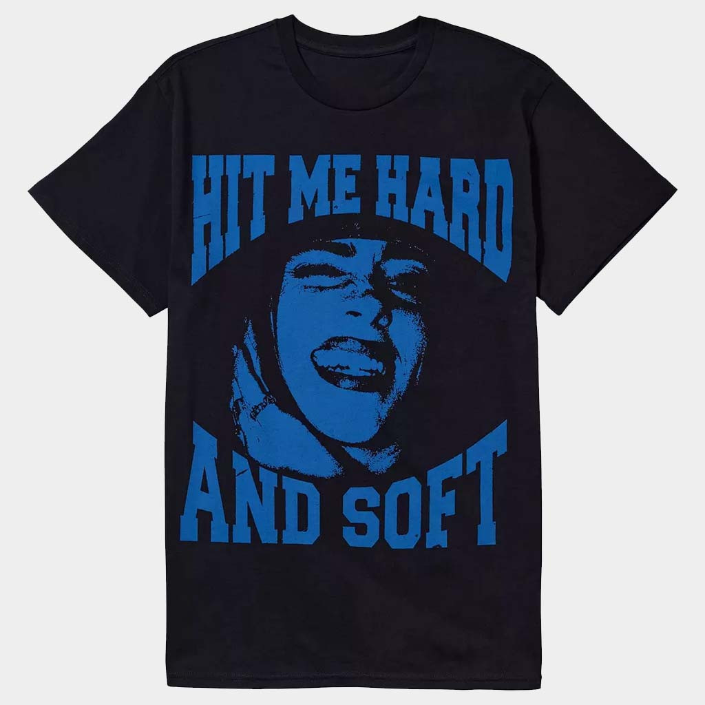 Billie Eilish Hit Me Hard And Soft Portrait T-Shirt Billie Eilish Merch Best Gifts For Music Lovers