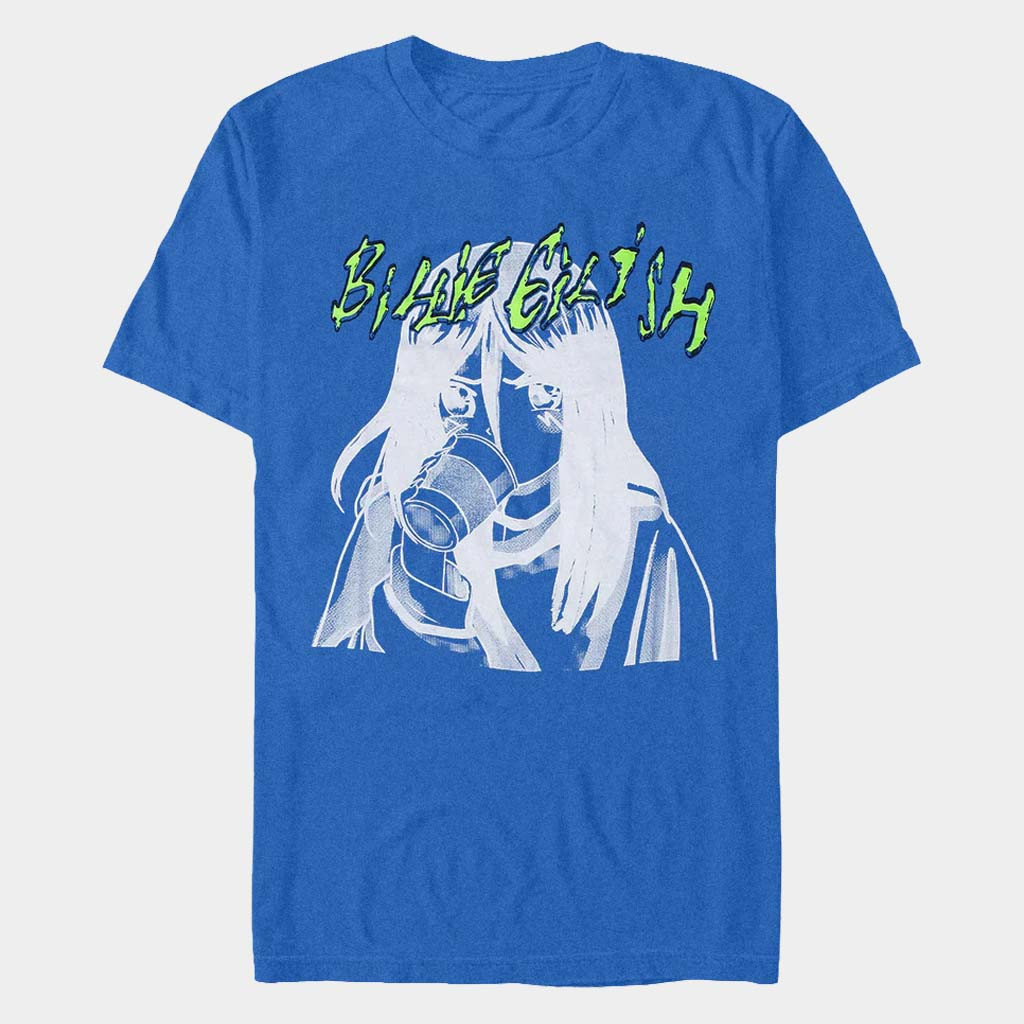 Billie Eilish Merch Anime Drink T-Shirt Billie Eilish Shirt Gifts For Daughter Billie Eilish Merch Anime Drink T-Shirt Billie Eilish Shirt Gifts For Daughter