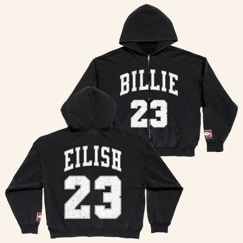 Billie Eilish Merch Billie 23 Zip Hoodie Gift Ideas For Husband Billie Eilish Merch Billie 23 Zip Hoodie Gift Ideas For Husband