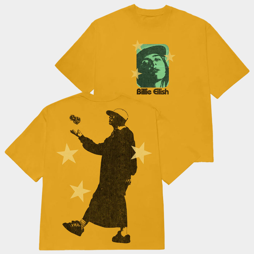 Billie Eilish Merch Billie Dice Toss T-Shirt Best Gifts For Music Lovers