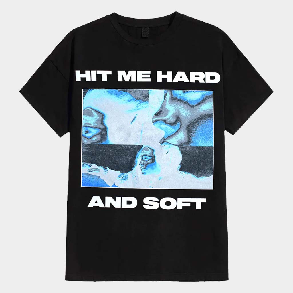 Billie Eilish Merch Billie Eilish Hit Me Hard And Soft Negative T-Shirt Gifts For Brother