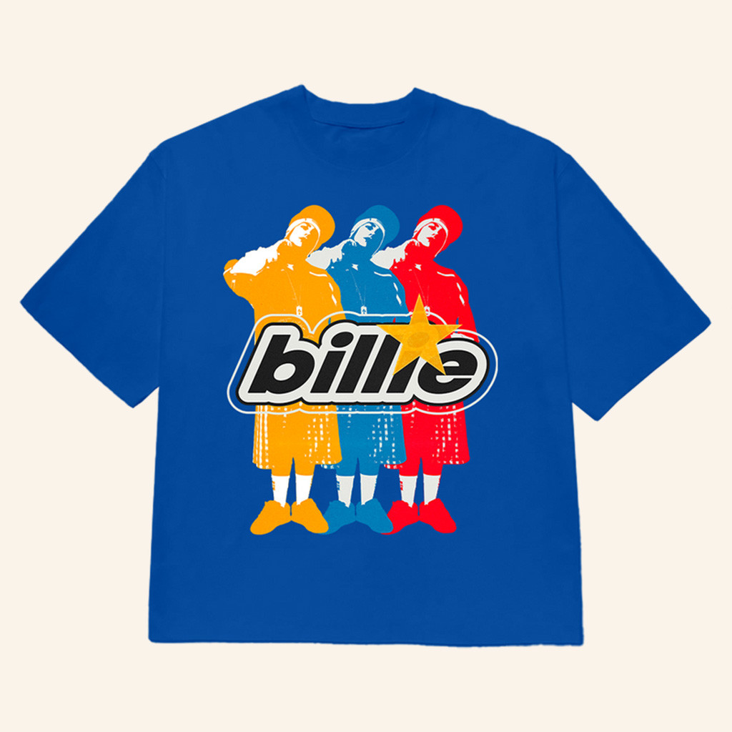 Billie Eilish Merch Billie Repeat Blue T-Shirt Christmas Gift Ideas For Him Billie Eilish Merch Billie Repeat Blue T-Shirt Christmas Gift Ideas For Him