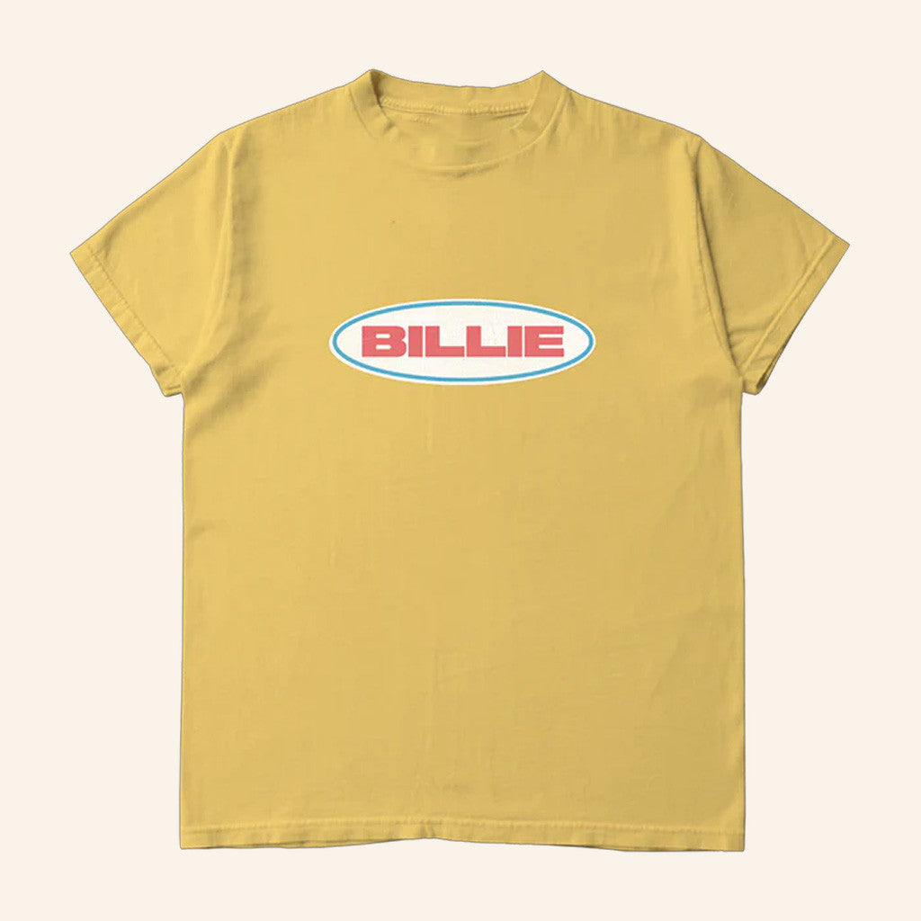 Billie Eilish Merch Billie x Lost Love Yellow Logo T-Shirt Gifts For Her Billie Eilish Merch Billie x Lost Love Yellow Logo T-Shirt Gifts For Her