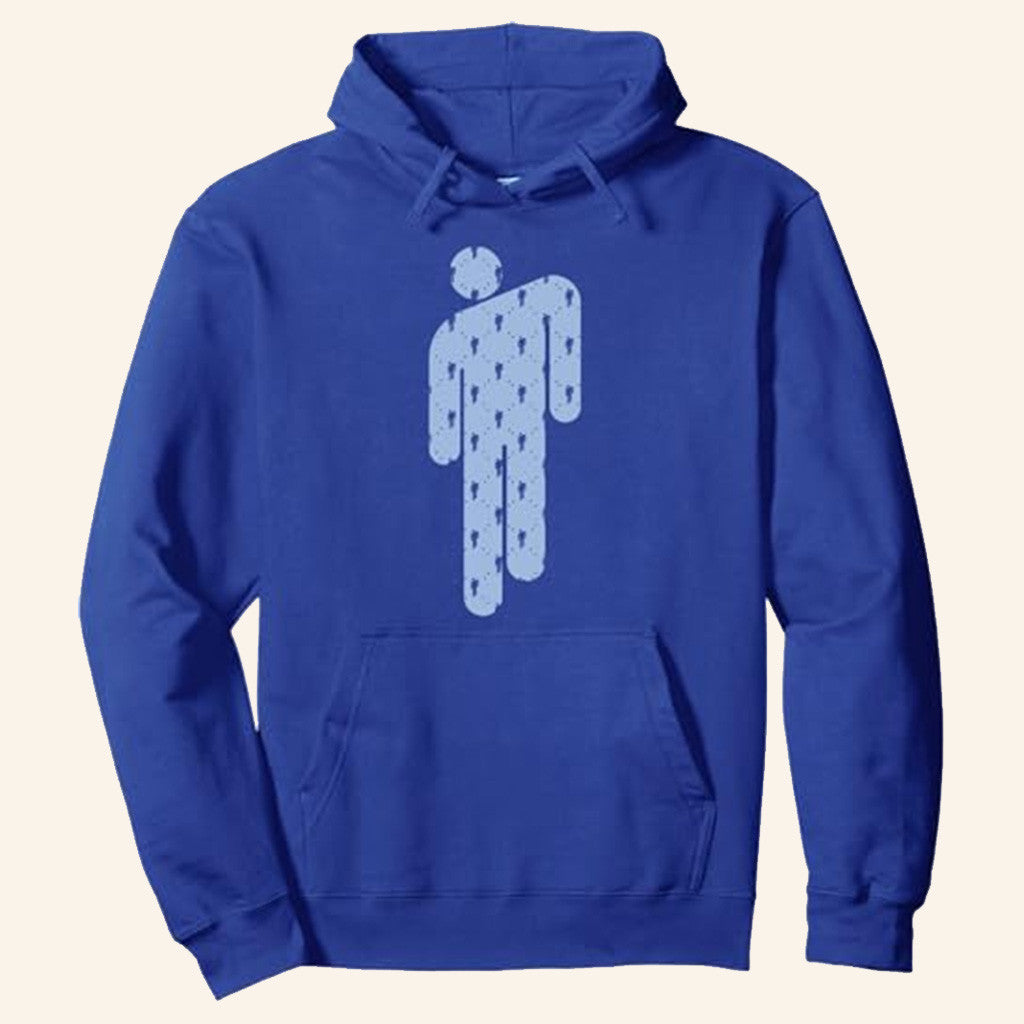 Billie Eilish Merch Blohsh Blue Hoodie Gift Ideas For Music Lovers