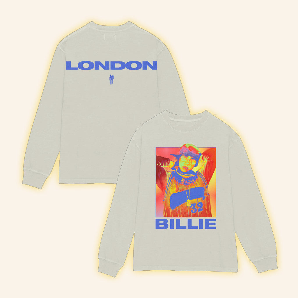 Billie Eilish Merch Dual Photo London Black T-Shirt Him Gifts Billie Eilish Merch Dual Photo London Black T-Shirt Him Gifts