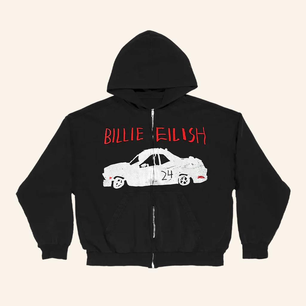 Billie Eilish Merch Dylan's T-Shirt Club X Billie 24 Birthday Hoodie Best Gifts For Music Fans