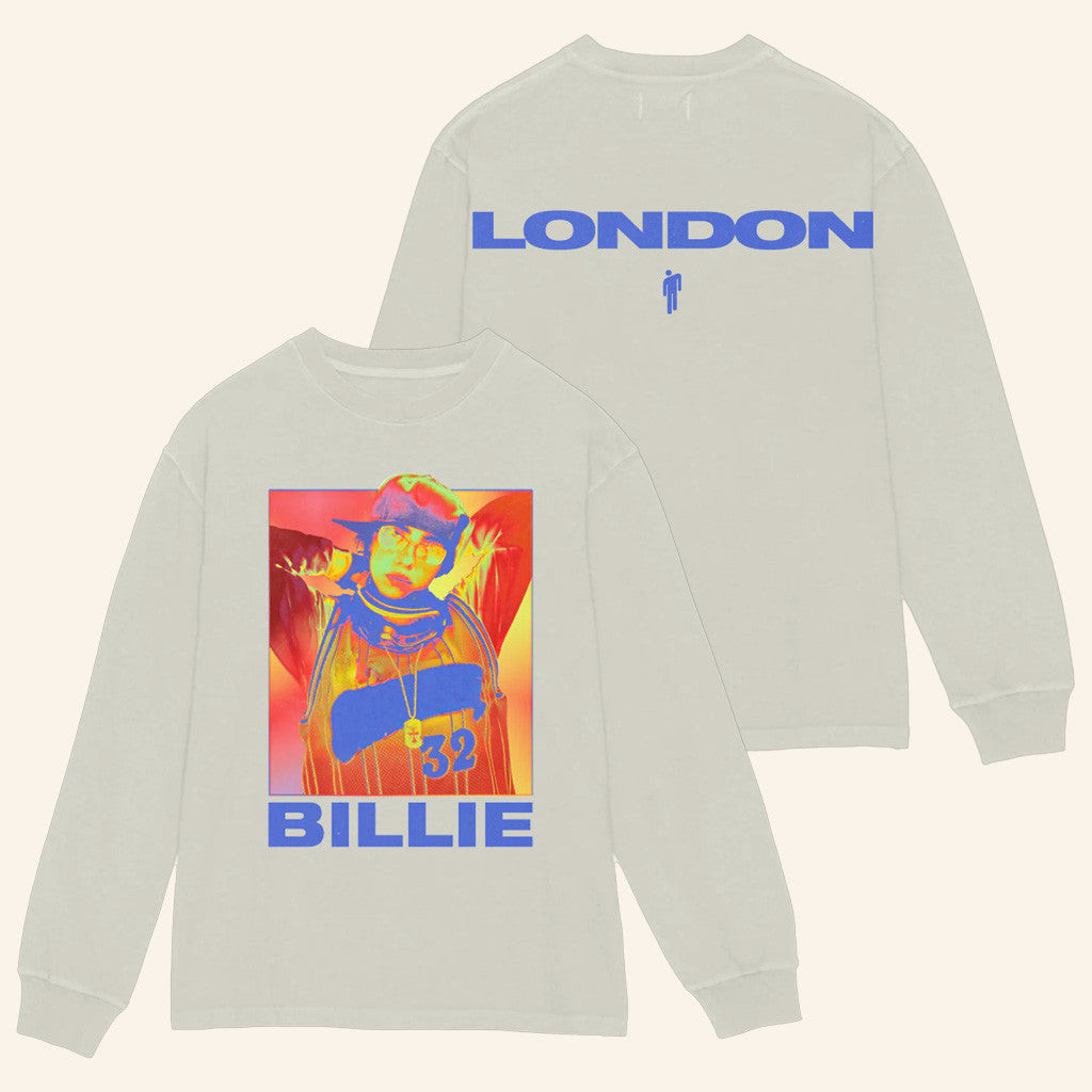 Billie Eilish Merch Heat Map London Long Sleeve Shirt Presents For Boyfriend Billie Eilish Merch Heat Map London Long Sleeve Shirt Presents For Boyfriend
