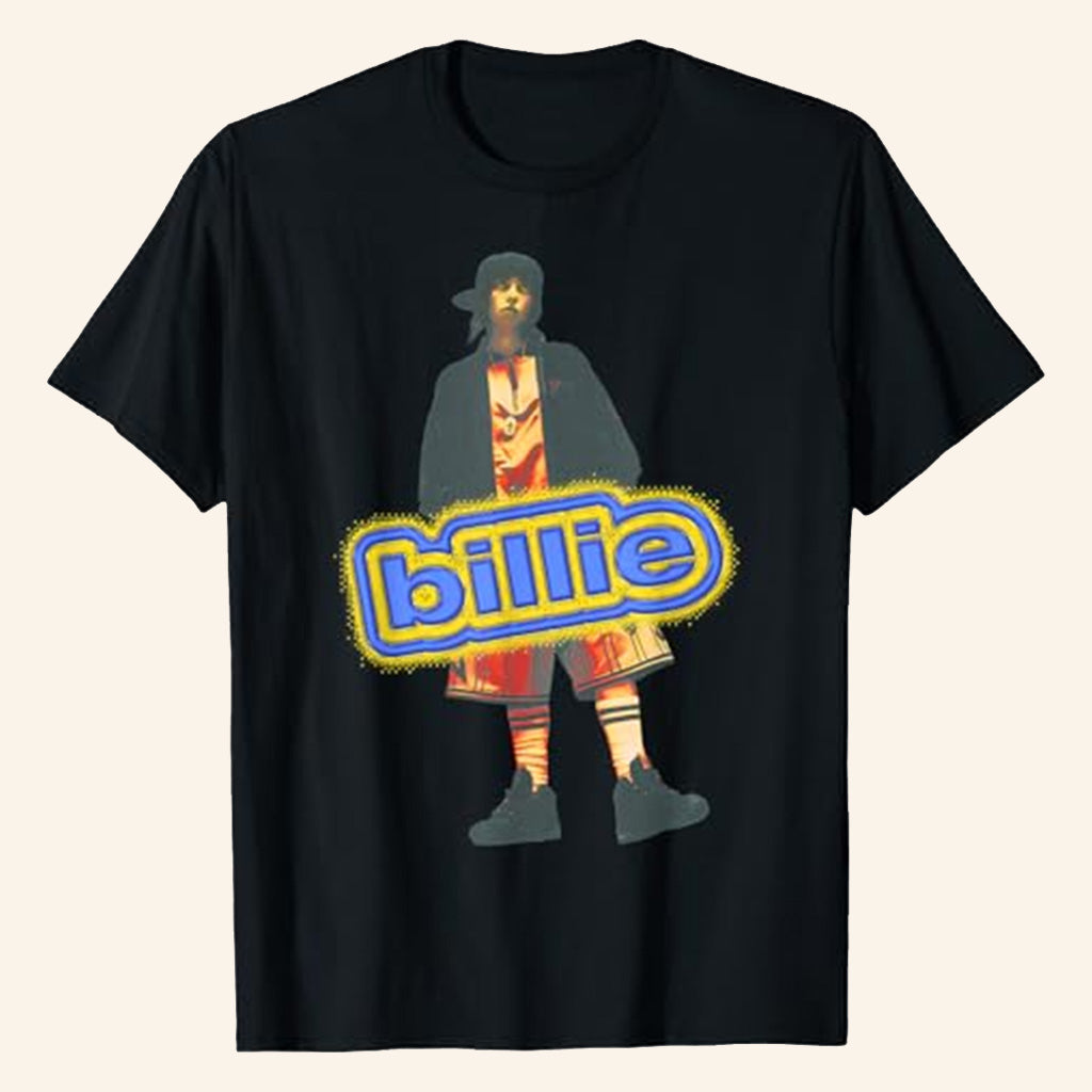 Billie Eilish Merch Hit Me Hard And Soft Tour 2025 Shirt Gradient Photo T-Shirt Him Gifts Billie Eilish Merch Hit Me Hard And Soft Tour 2025 Shirt Gradient Photo T-Shirt Him Gifts