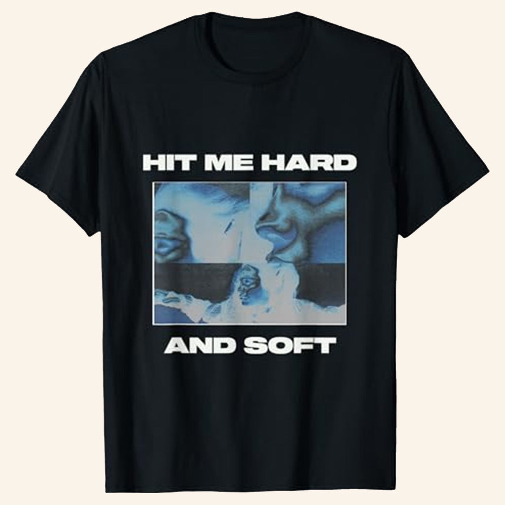 Billie Eilish Merch Hit Me Hard And Soft Tour 2025 Shirt Inverted Black T-Shirt Fans Gifts Billie Eilish Merch Hit Me Hard And Soft Tour 2025 Shirt Inverted Black T-Shirt Fans Gifts