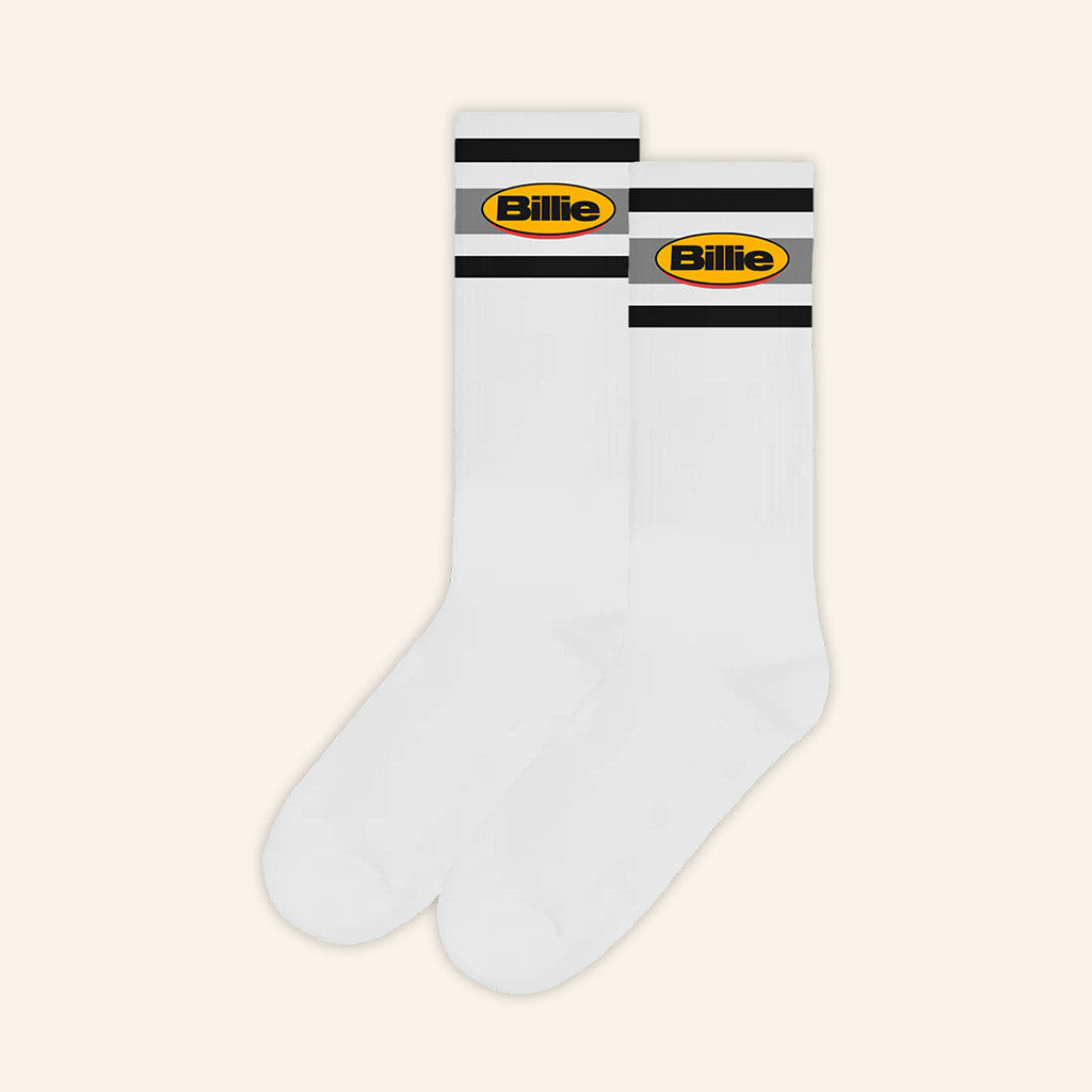 Billie Eilish Merch Hit Me Hard And Soft Tour 2025 Socks Billie Retro Stripe Socks Billie Eilish Merch Hit Me Hard And Soft Tour 2025 Socks Billie Retro Stripe Socks