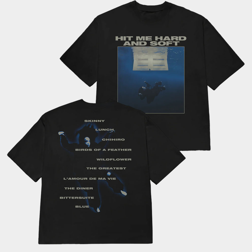 Billie Eilish Merch Hit Me Hard And Soft Tracklist T-Shirt Music Gift Ideas For Guys Billie Eilish Merch Hit Me Hard And Soft Tracklist T-Shirt Music Gift Ideas For Guys