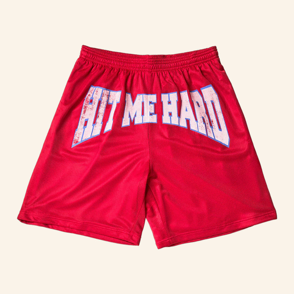 Billie Eilish Merch Hit Me Hard Mesh Shorts Gifts For Husband