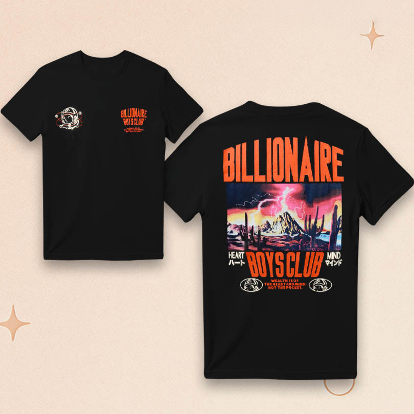 Billionaire Boys Club Merch Billionaire Boys Club Thunder T-Shirt Gifts For Brothers