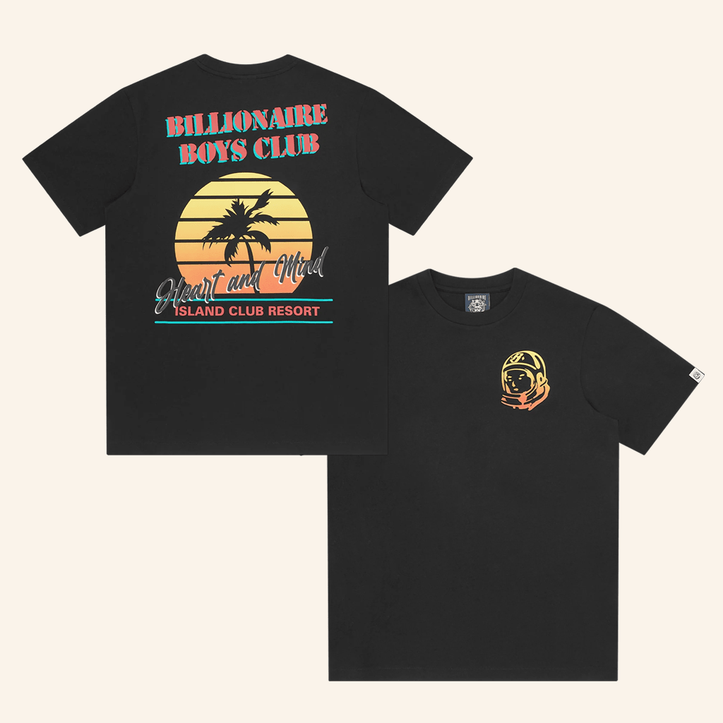 Billionaire Boys Club Merch Resort Club Black T-Shirt Birthday Gift Ideas For Husband Billionaire Boys Club Merch Resort Club Black T-Shirt Birthday Gift Ideas For Husband