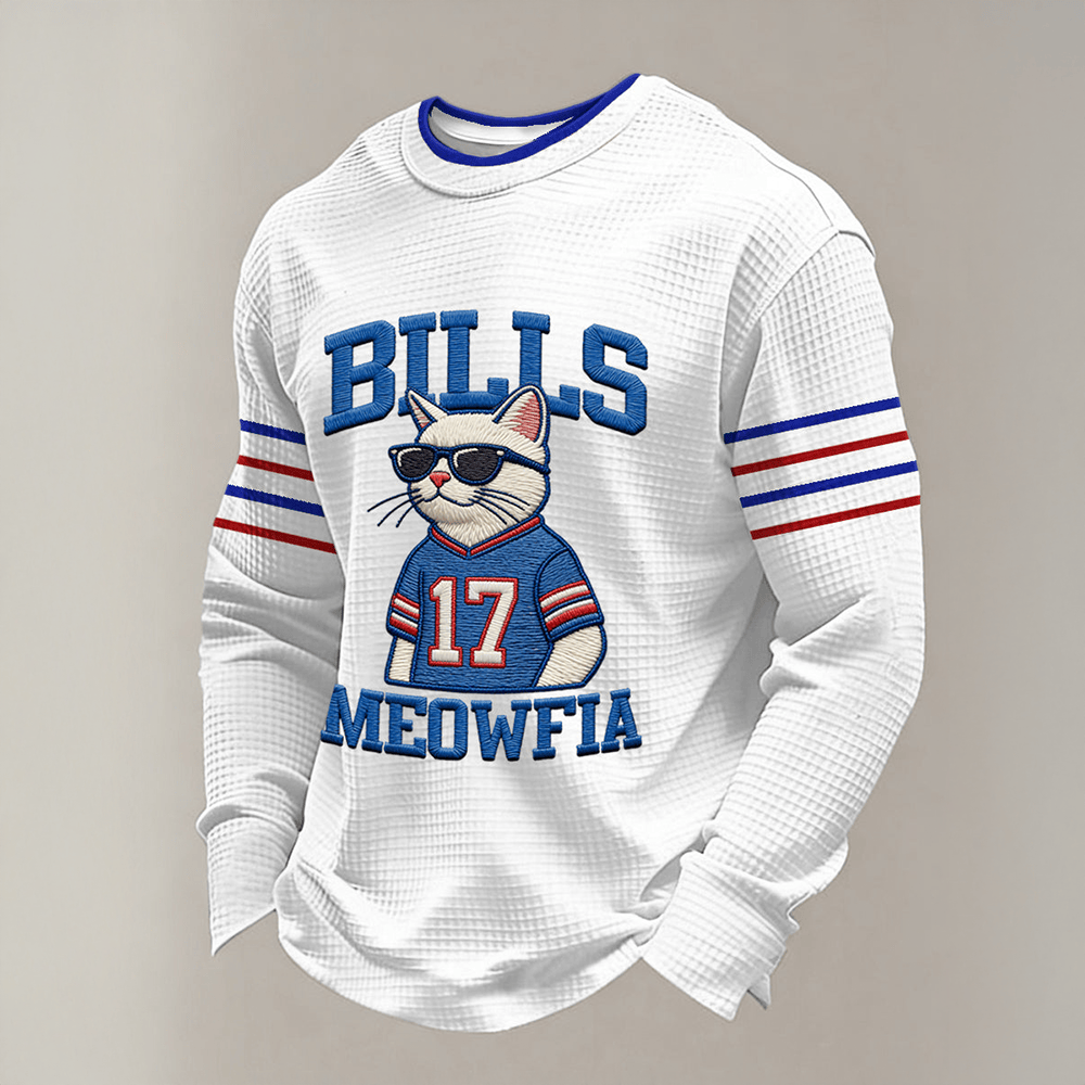 Bills Meowfia 17 Game Day Long Sleeve Shirt Football Clothing Great Gift For Him