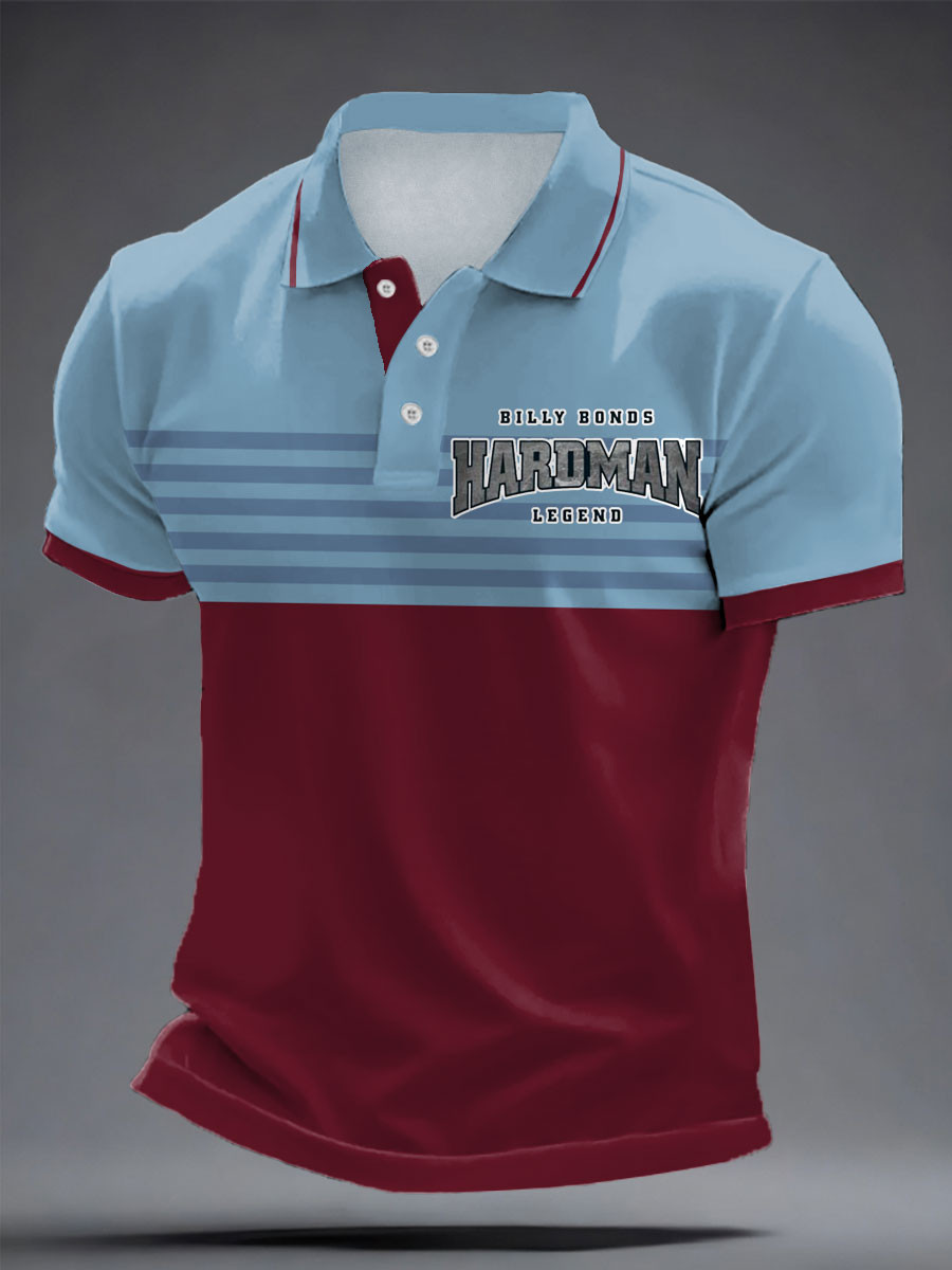 Billy Bonds Merch Polo Shirt Billy Bonds Hardman Legend Football Apparel Gifts For Father