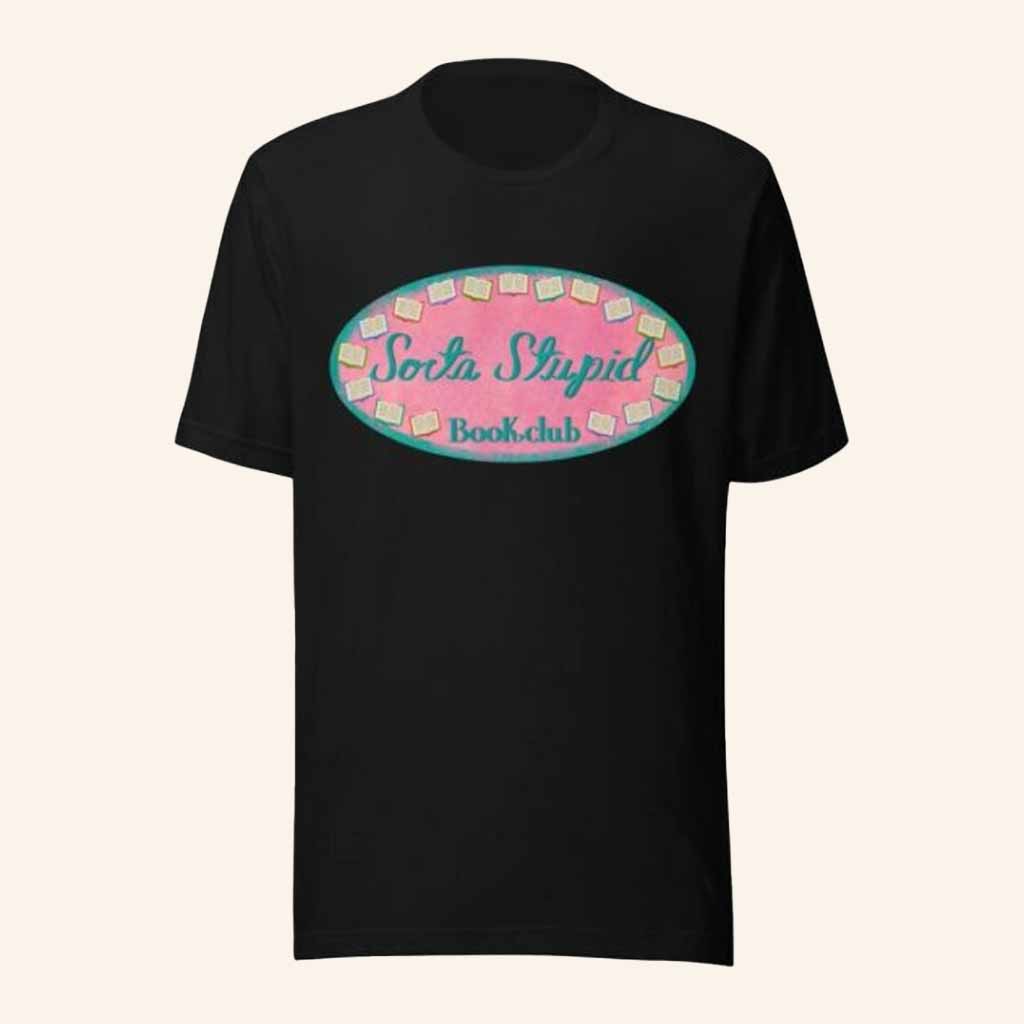 Billy Ends The World Merch Sorta Crafty Pastel Book Club Black Shirt Fan Apparel Billy Ends The World Merch Sorta Crafty Pastel Book Club Black Shirt Fan Apparel