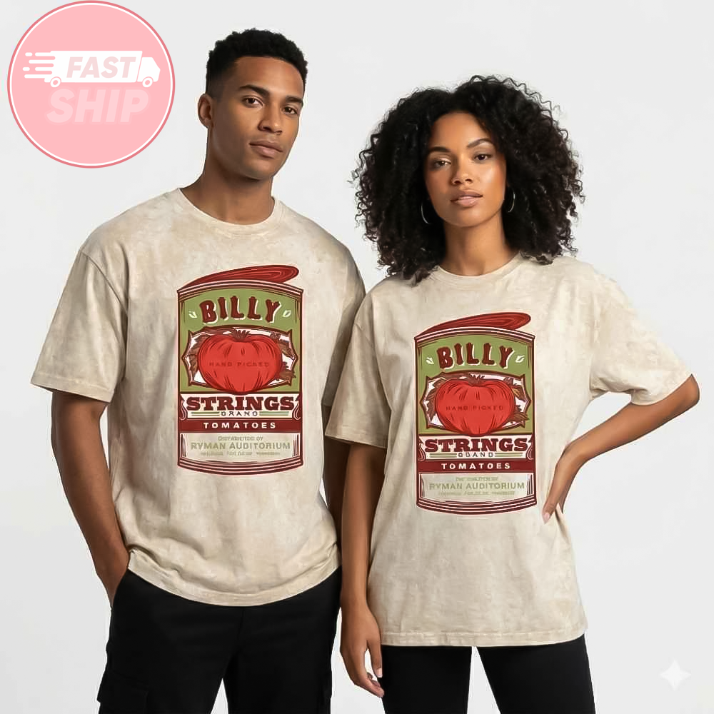 Billy Strings And Hatch Show Winter Tour 2026 At Ryman Auditorium Nashville TN February 22 2026 Washed Shirt