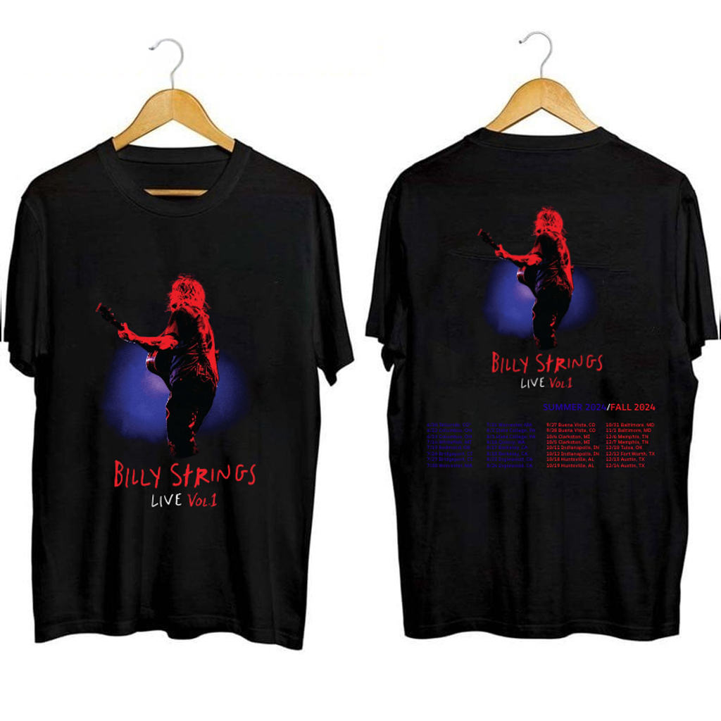 Billy Strings Live Vol 1 Shirt Billy Strings Merch Gifts For Music Fans