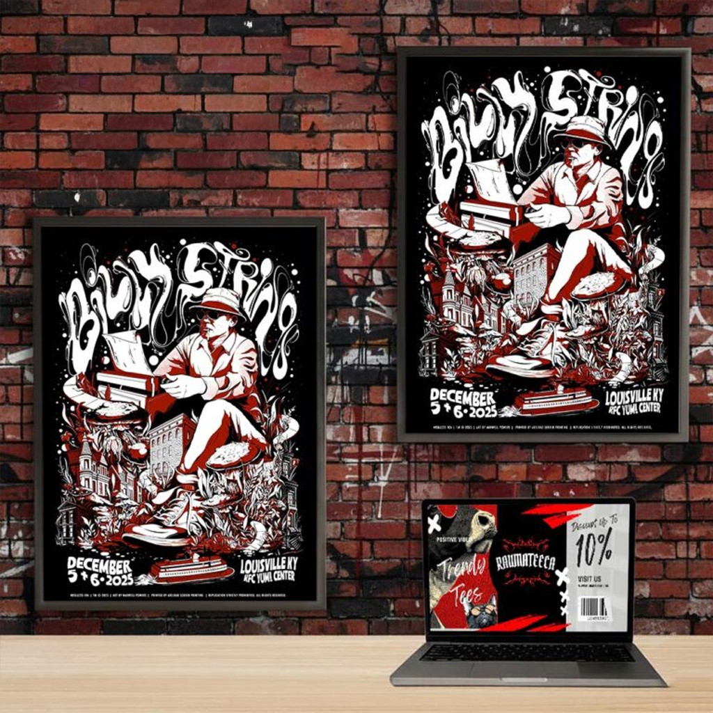 Billy Strings Merch Billy Strings Louisville KY Dec 5 6 2025 Concert Poster Wall Art Decor Billy Strings Merch Billy Strings Louisville KY Dec 5 6 2025 Concert Poster Wall Art Decor