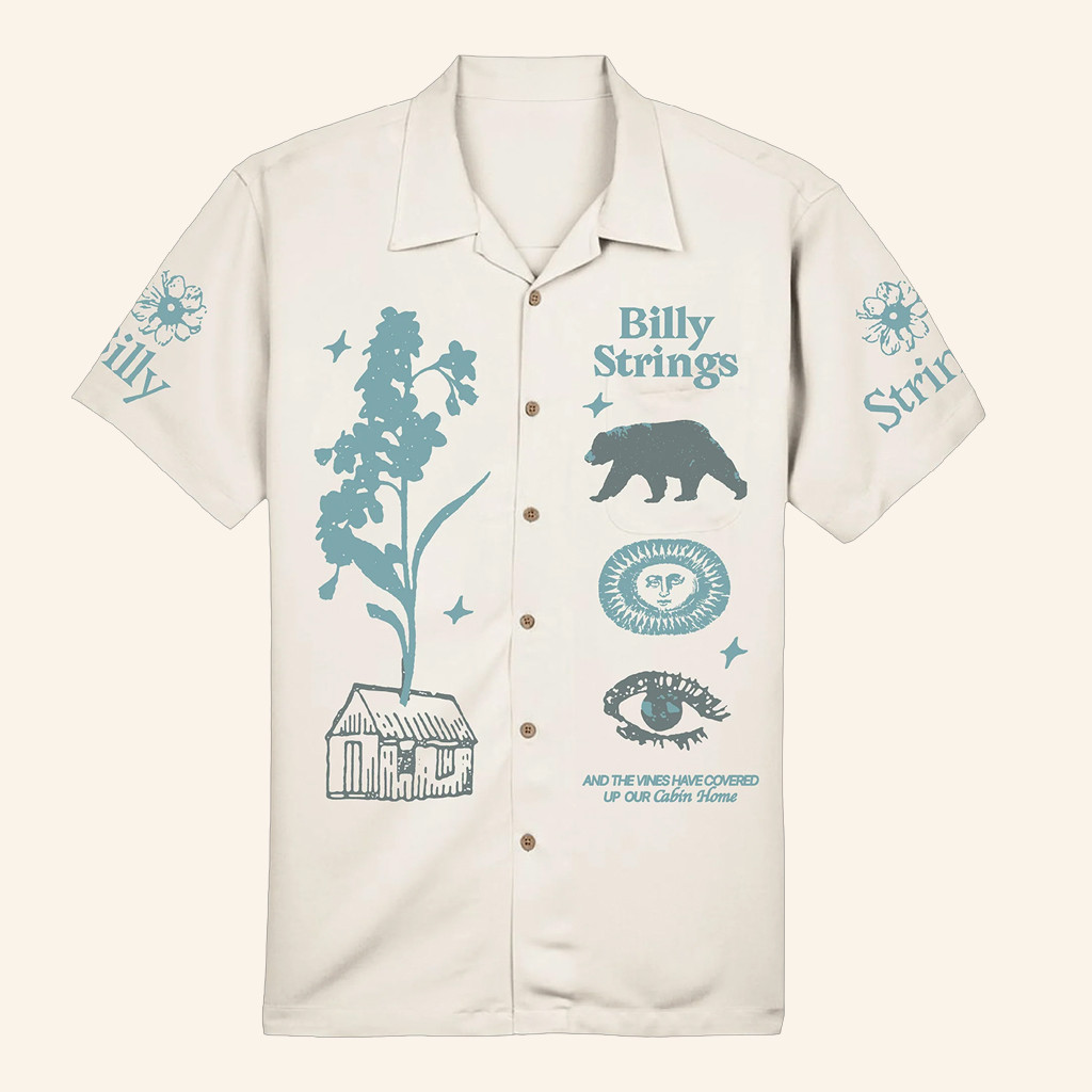 Billy Strings Merch Cabin Hawaiian Shirt Matteo Collina Shirt Best Christmas Gifts For Husband