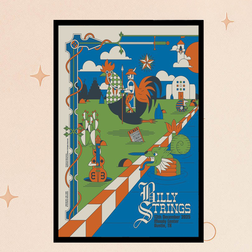 Billy Strings Merch December 13th 2025 Austin Tour Poster Living Room Decor Gifts For Fans Billy Strings Merch December 13th 2025 Austin Tour Poster Living Room Decor Gifts For Fans