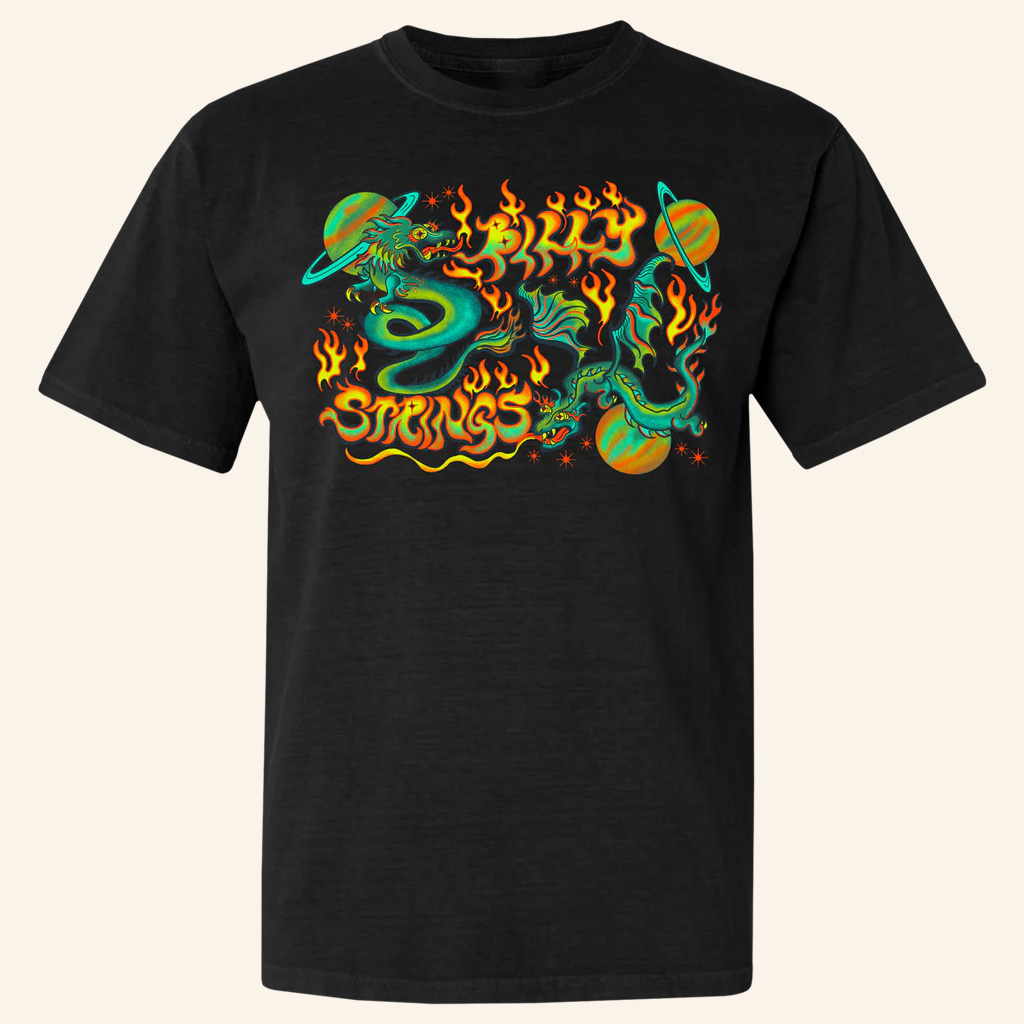 Billy Strings Merch Dragon T-Shirt Jamie Gibson Shirt Gift Ideas For Music Lovers Billy Strings Merch Dragon T-Shirt Jamie Gibson Shirt Gift Ideas For Music Lovers