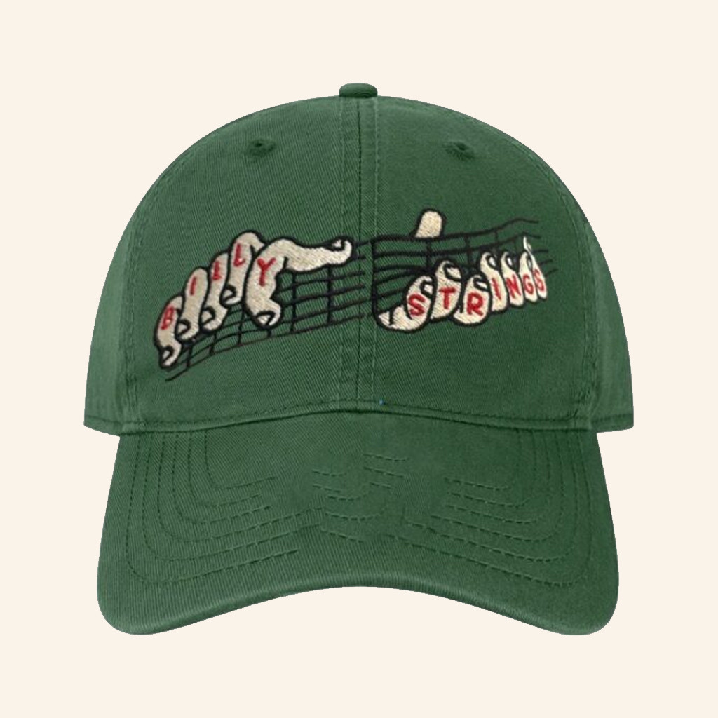 Billy Strings Merch Fingers Embroidered Hat Christmas Gifts For Music Lovers Billy Strings Merch Fingers Embroidered Hat Christmas Gifts For Music Lovers