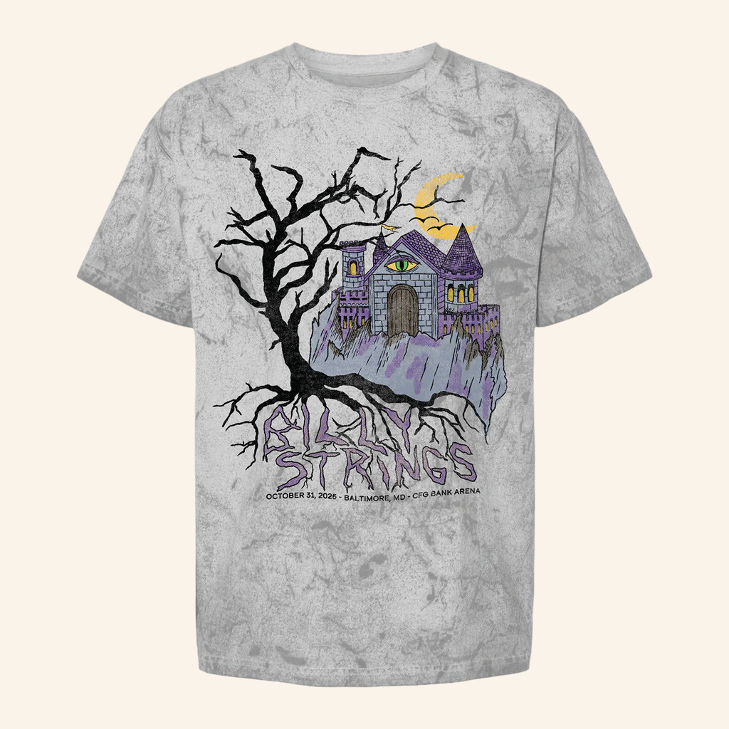Billy Strings Merch Haunted House T-Shirt Hailey Miller Beiden Shirt Gifts For Music Fans Billy Strings Merch Haunted House T-Shirt Hailey Miller Beiden Shirt Gifts For Music Fans