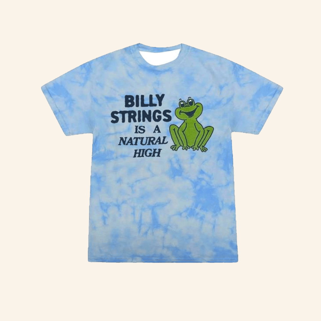 Billy Strings Merch Natural High Tie Dye T-Shirt Gifts For Him Billy Strings Merch Natural High Tie Dye T-Shirt Gifts For Him