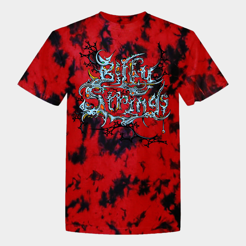 Billy Strings Merch Ornate Logo Tie Dye T-Shirt Billy Strings Shirt Music Gift Ideas For Guys