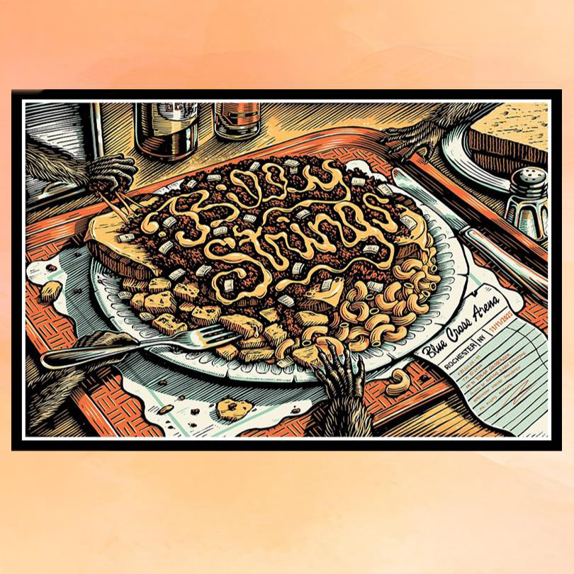 Billy Strings Merch Rochester NY Nov 11 2025 In Rochester NY Event Poster Home Decor Fan Gifts