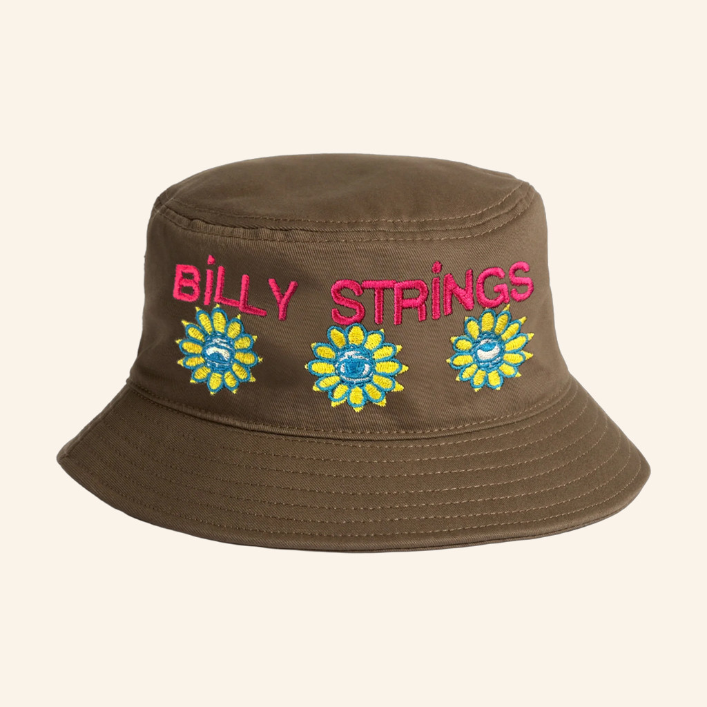 Billy Strings Merch Seeing Flower Bucket Hat Christmas Gift Ideas For Friends