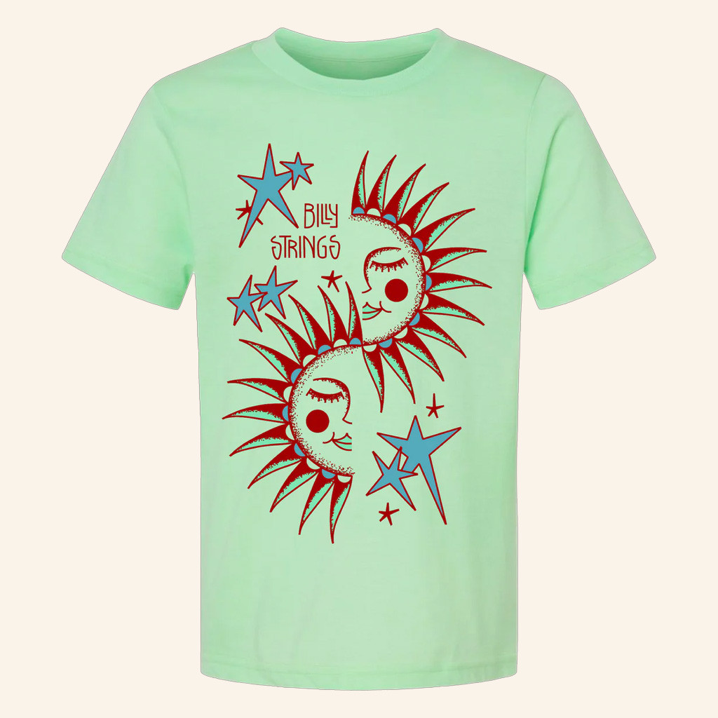 Billy Strings Merch Sun And Stars T-Shirt SquishyEyes Shirt Present For Daughter Billy Strings Merch Sun And Stars T-Shirt SquishyEyes Shirt Present For Daughter