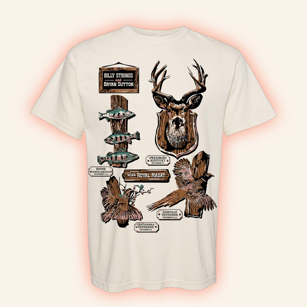 Billy Strings Merch Taxidermy T-Shirt Gifts For Father Billy Strings Merch Taxidermy T-Shirt Gifts For Father