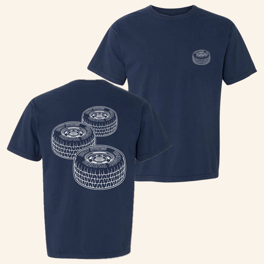 Billy Strings Merch Tire T-Shirt Logan Fox Shirt Gifts For Husband Billy Strings Merch Tire T-Shirt Logan Fox Shirt Gifts For Husband