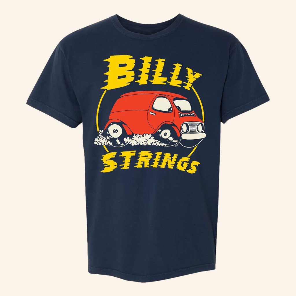 Billy Strings Merch Van T-Shirt Perry Shall Shirt Birthday Ideas For Him Billy Strings Merch Van T-Shirt Perry Shall Shirt Birthday Ideas For Him