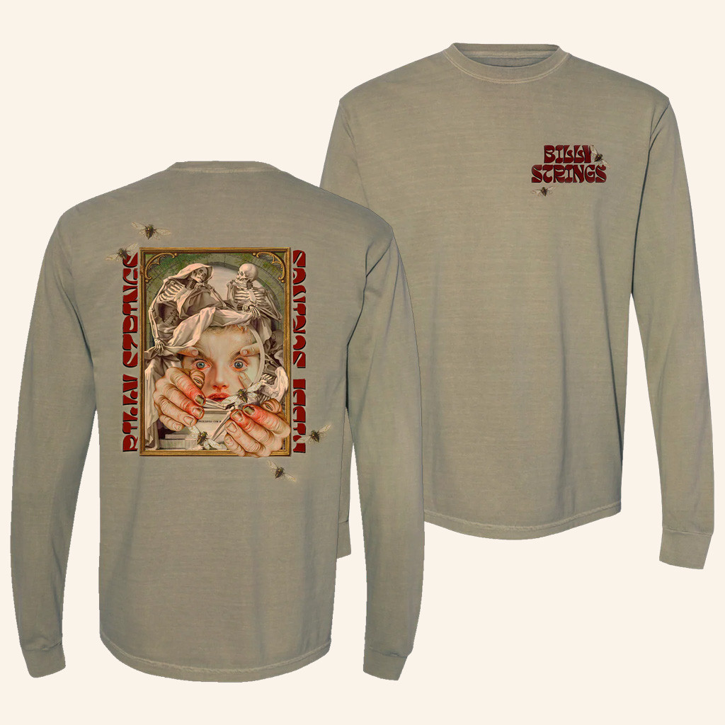 Billy Strings Merch Wide Awake Long Sleeve T-Shirt Welder Wings Shirt Gifts For Him Billy Strings Merch Wide Awake Long Sleeve T-Shirt Welder Wings Shirt Gifts For Him