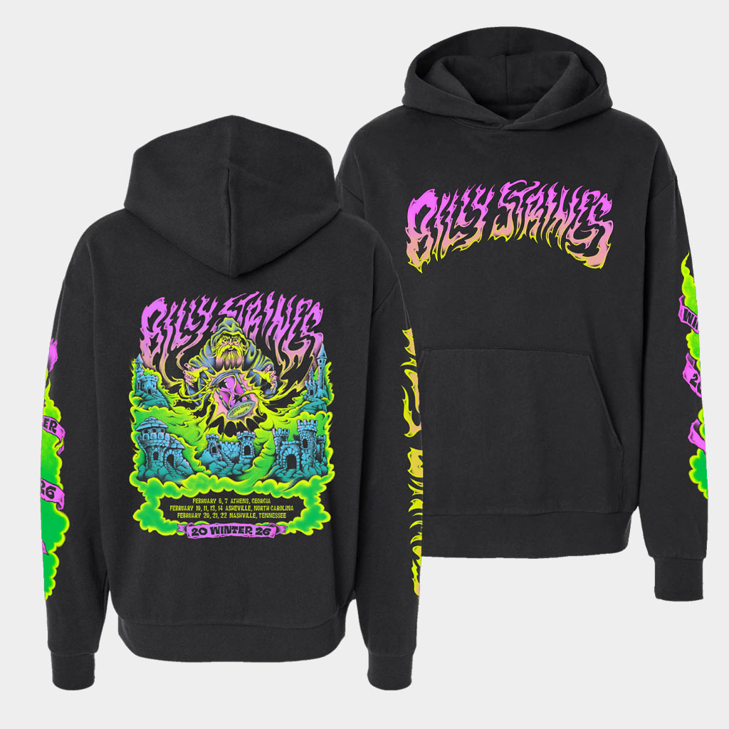 Billy Strings Merch Winter 2026 Hoodie With Dates Hoodie Billy Strings Hoodie Gifts For Fans