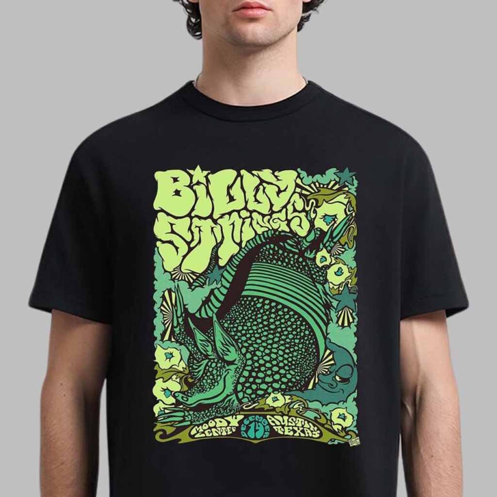 Billy Strings Poster For Show In Austin Texas Night 2 At Moody Theater On December 14 2024 T-Shirt Billy Strings Merch Gifts For Fans Billy Strings Poster For Show In Austin Texas Night 2 At Moody Theater On December 14 2024 T-Shirt Billy Strings Merch Gifts For Fans