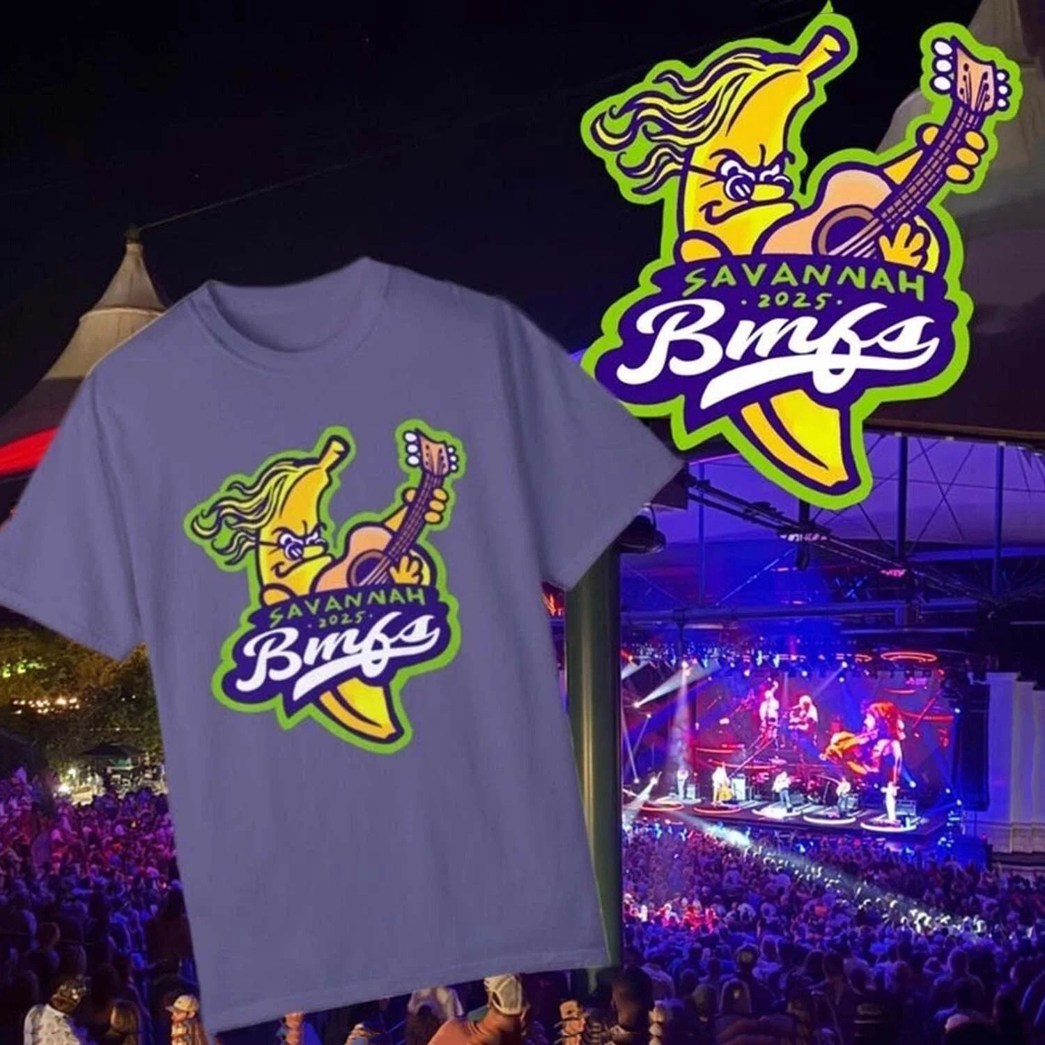 Billy Strings Savannah 2025 Spring Tour T-Shirt Gifts For Fan