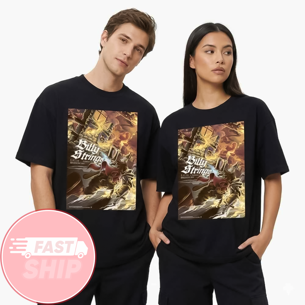 Billy Strings Winter Tour 2026 At Bridgestone Arena Nashville February 20 2026 Single Event T-Shirt Billy Strings Winter Tour 2026 At Bridgestone Arena Nashville February 20 2026 Single Event T-Shirt