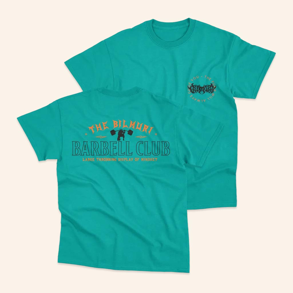 Bilmuri Merch The Bilmuri Barbell Club T-Shirt Birthday Gift For Him