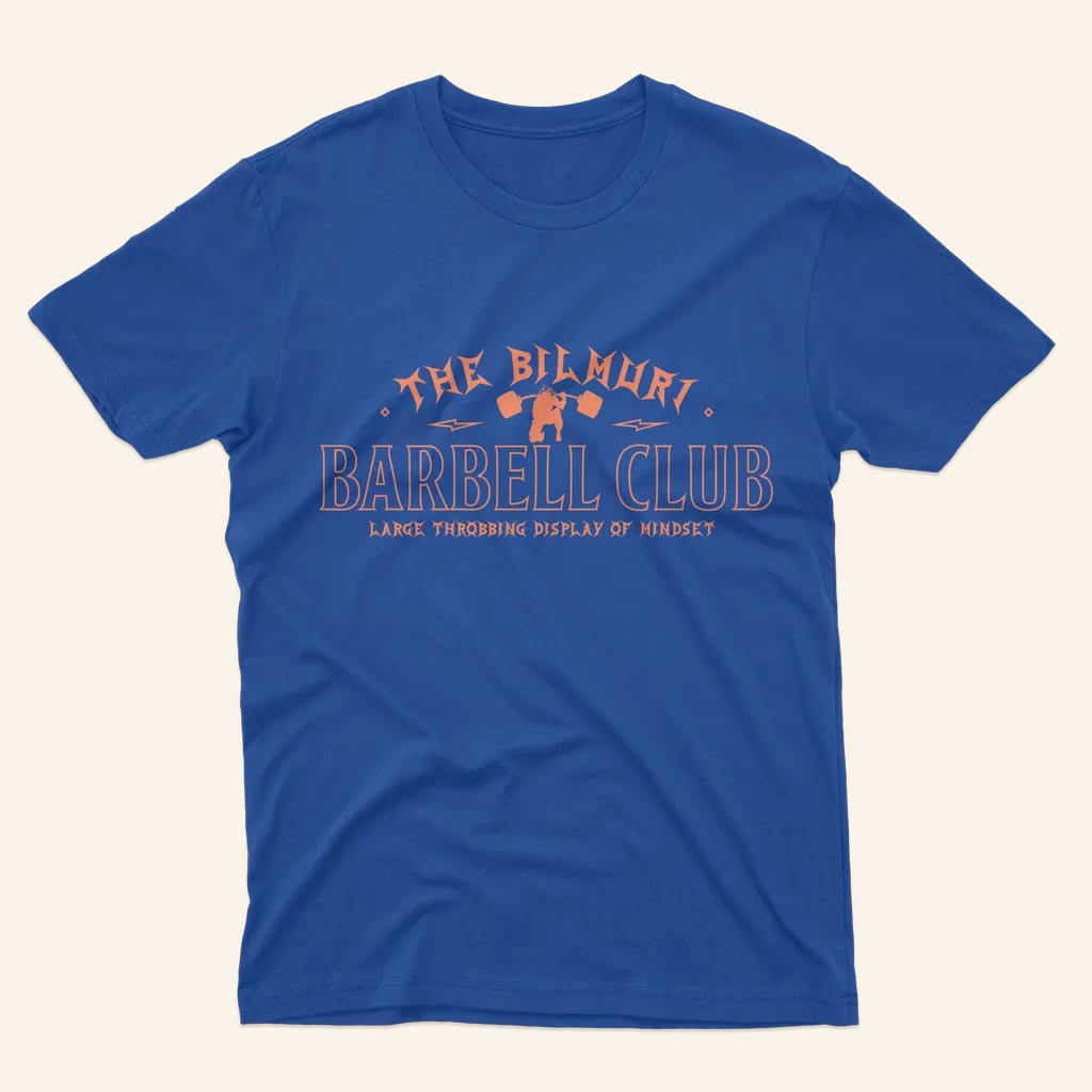 Bilmuri Merch The Bilmuri Barbell Club T-Shirt Birthday Gift For Son In Law