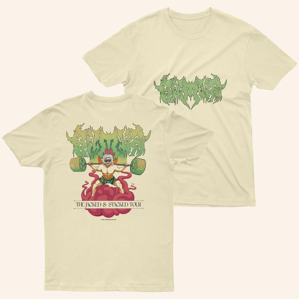 Bilmuri Merch The Jacked And Stacked Tour T-Shirt Bilmuri Shirt Gift Ideas For Dad