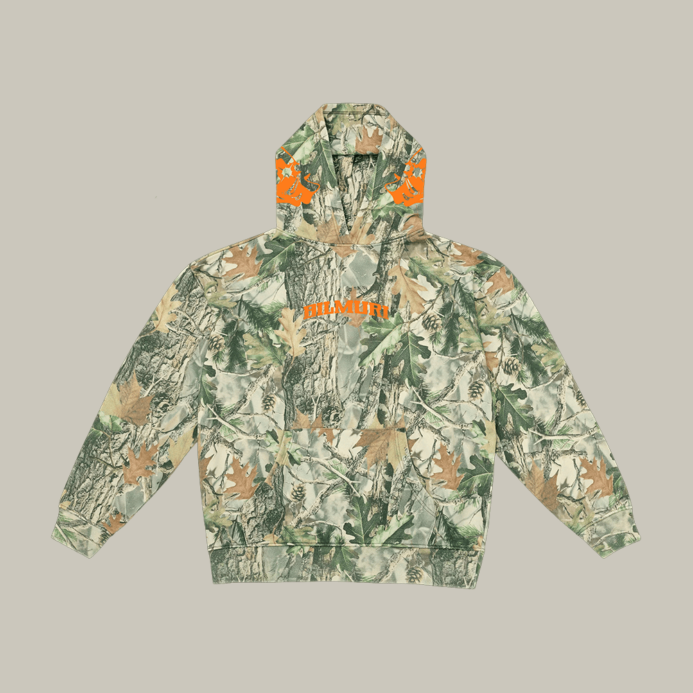 Bilmuri Two Hogs Camo Hoodie Bilmuri Hooded Sweatshirt Music Lover Gift Ideas