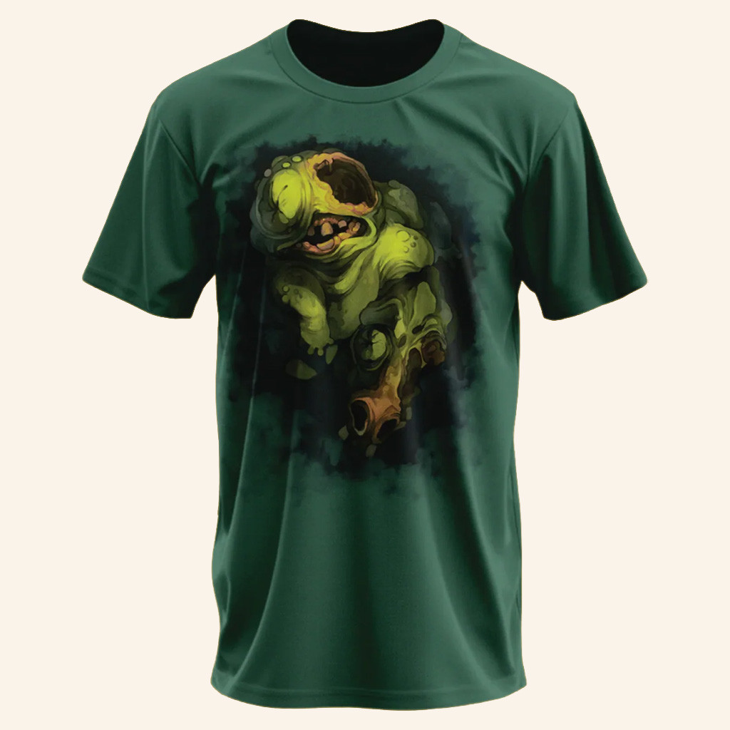 Binding Of Isaac Merch Four Souls Pestilence Card Art T-Shirt Gifts For Dudes